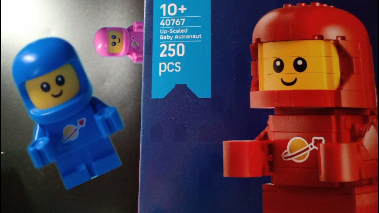 LEGO Space Baby Astronaut Stop Motion
