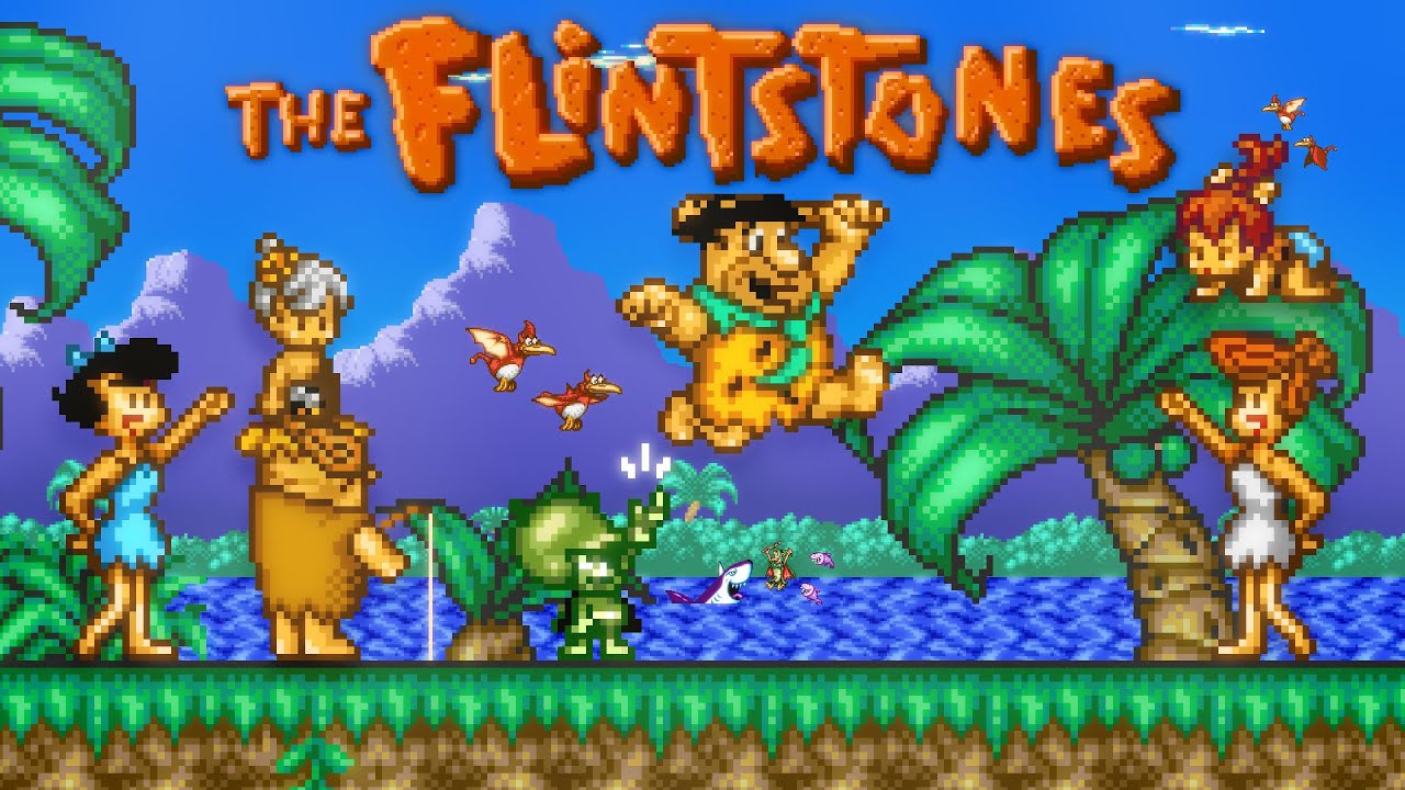 [TAS] The Flintstones - Спидран 100%