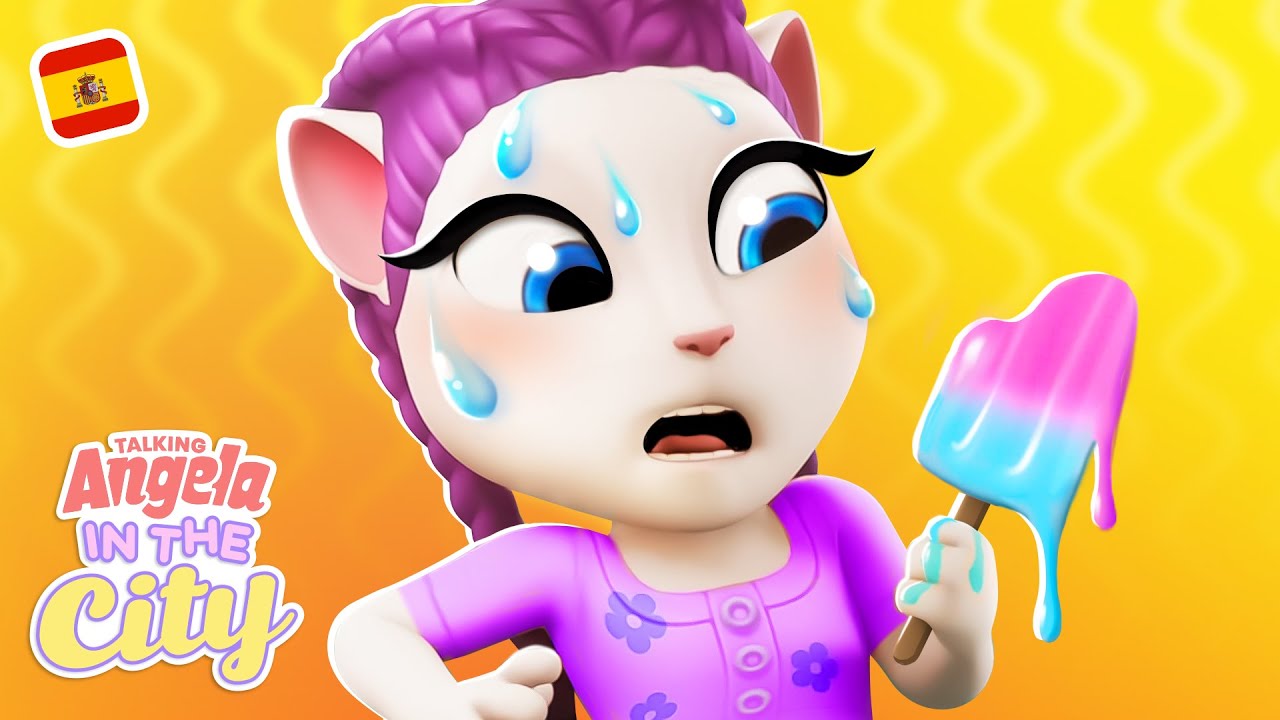 Ola de calor en la ciudad | Talking Angela: En la ciudad