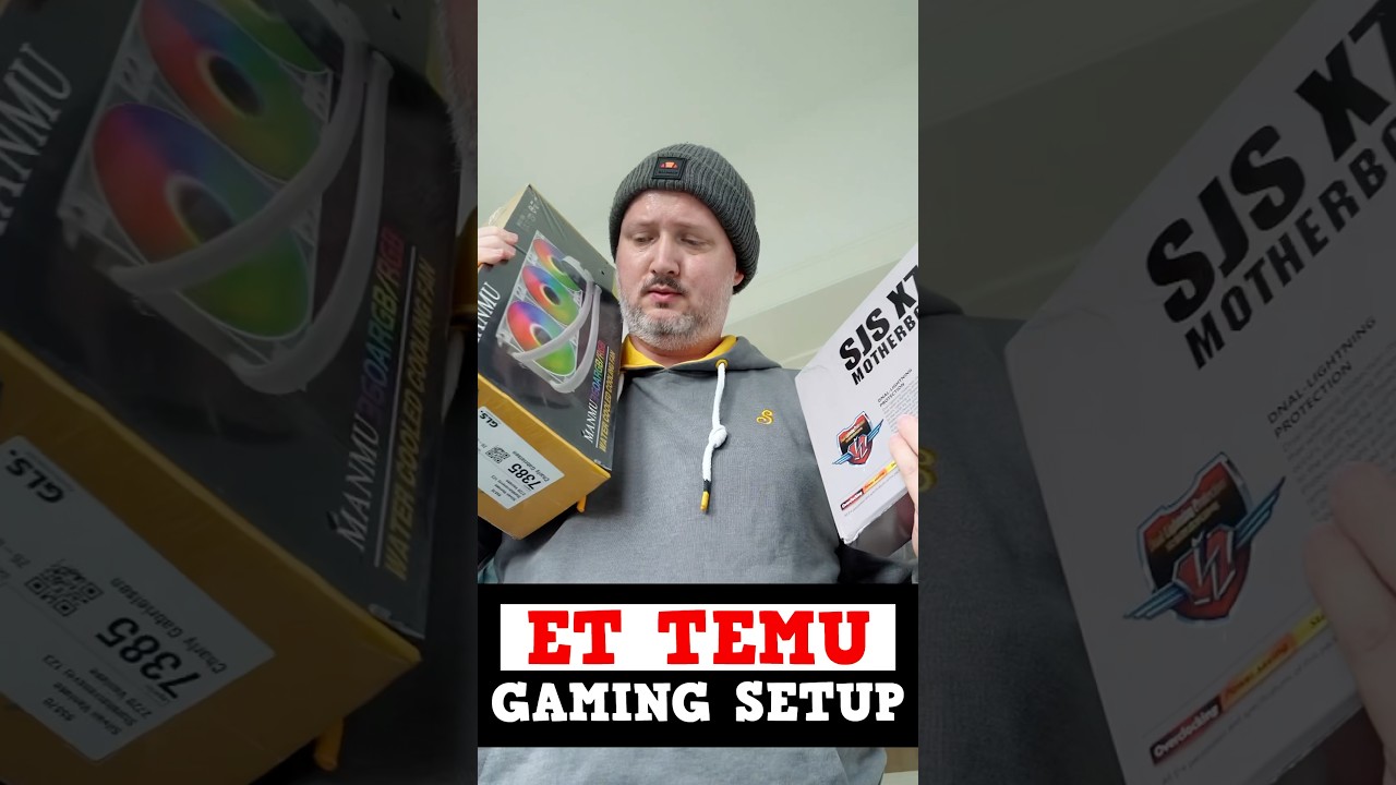 Kan Jeg Bygge En COMPUTER Fra TEMU Til En Fan?! (nej)