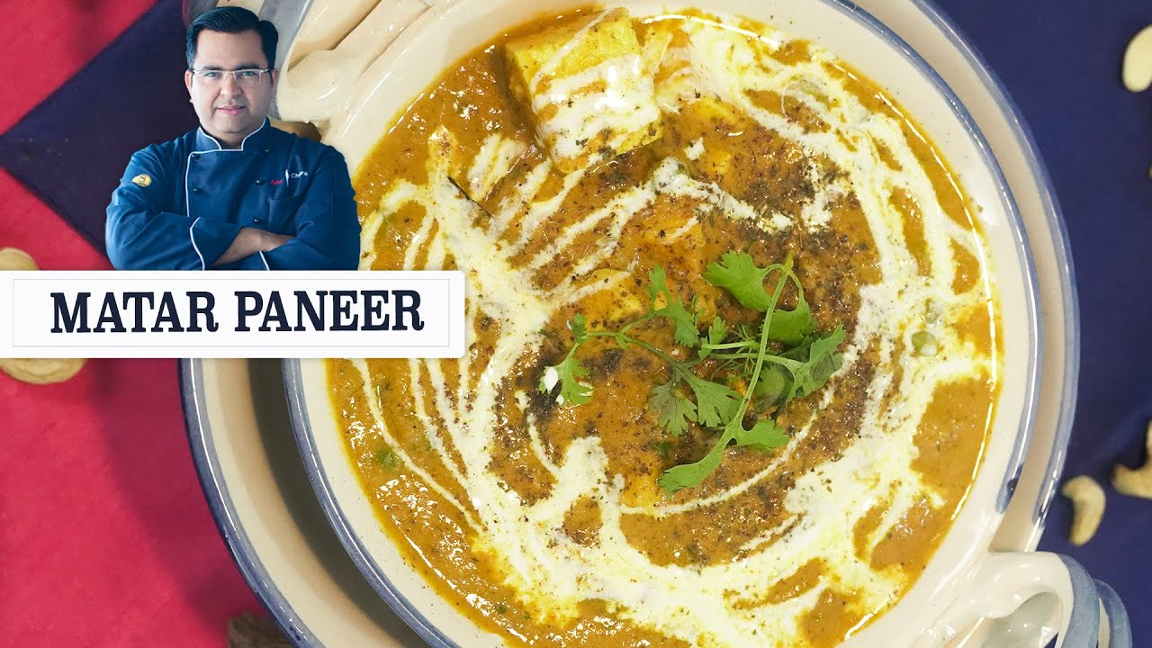 Matar Paneer | मटर पनीर | Paneer Main Dish recipe | Chef Ajay Chopra Recipes