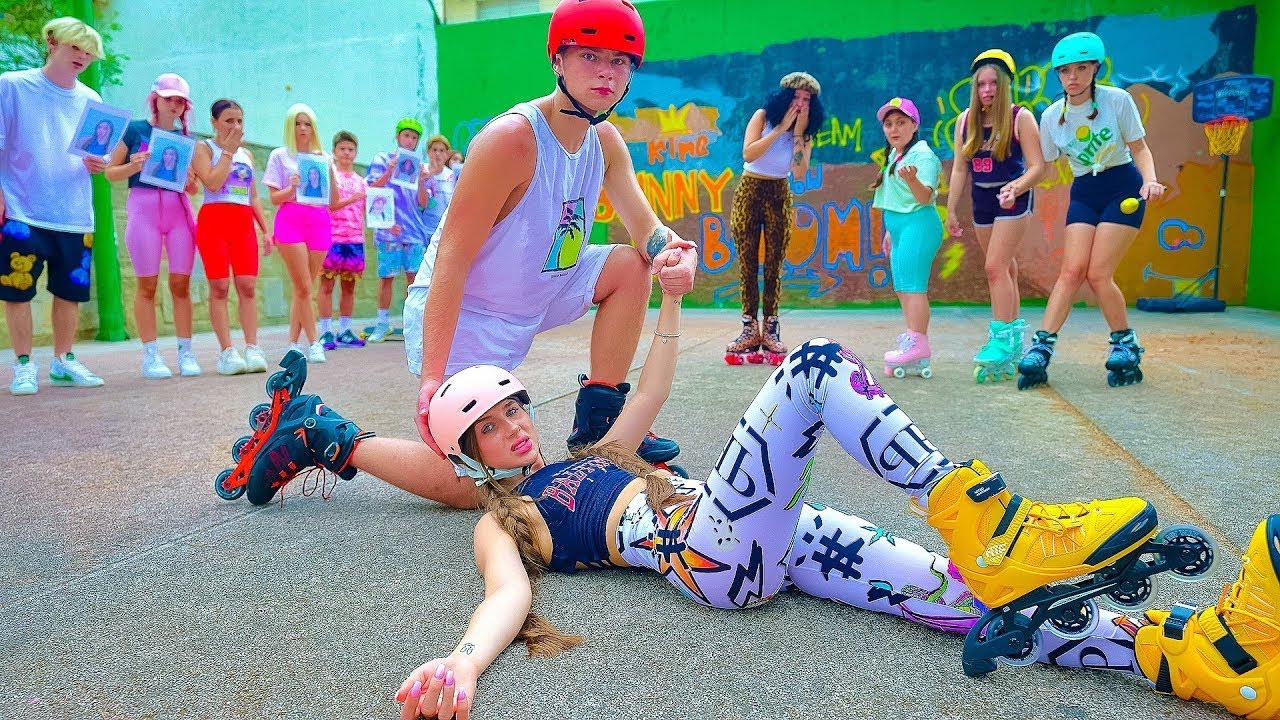 Vem är den bästa rullskridskoåkaren? 🚀 Timur vs Söta Diana och en episk rullskridskotävling!