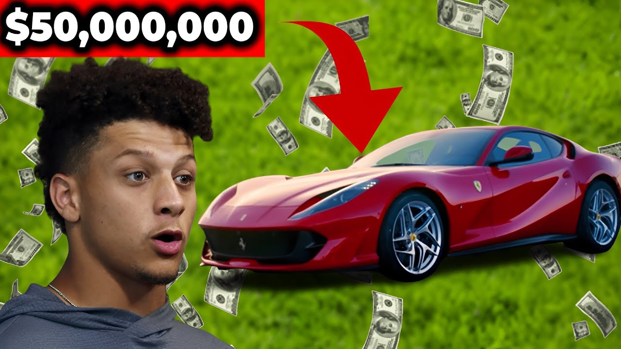 TOUCHDOWNS AND HORSEPOWER: INSIDE PATRICK MAHOMES' INCREDIBLE CAR COLLECTION