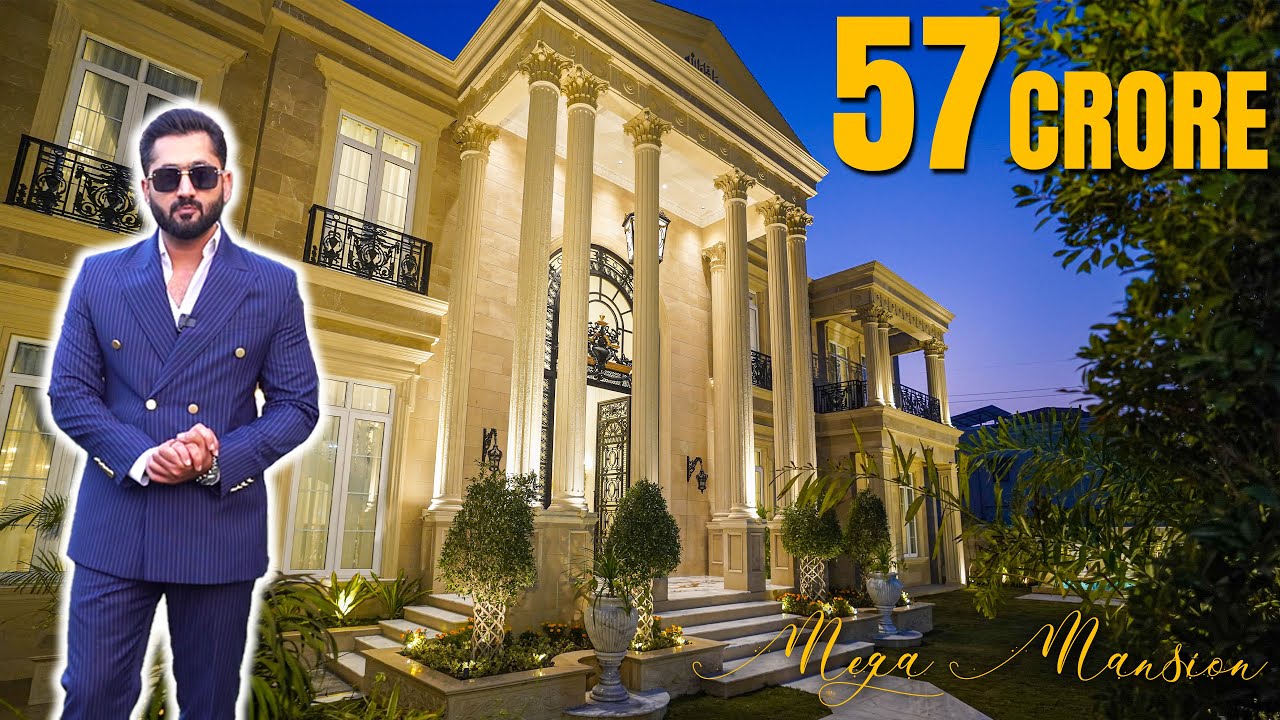 The Triple Height Lobby Area of this MEGA MANSION will leave you 😱 SPEECHLESS!