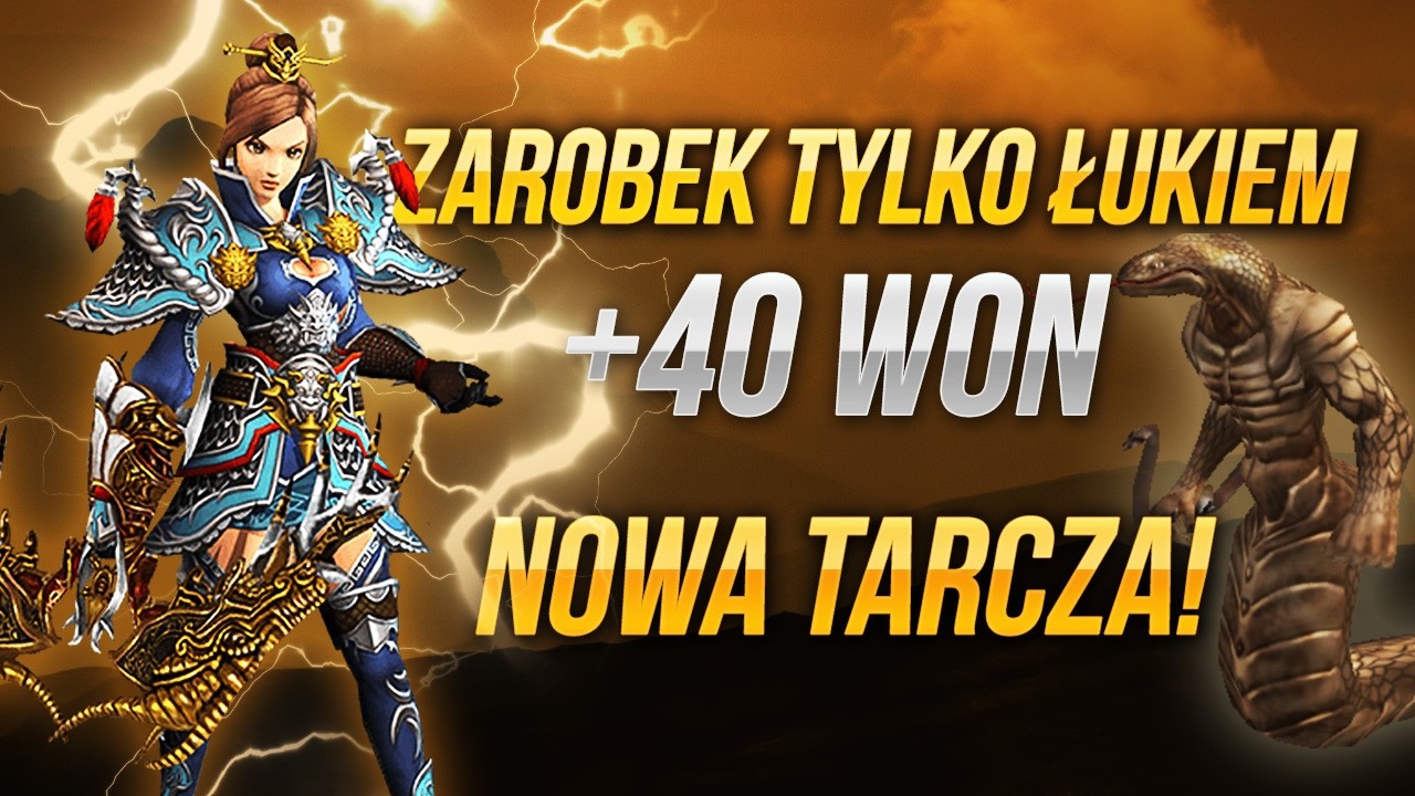 odc13 Metin2.pl tylko łukiem do 120lvla! #13 Prawie gotowy aby brać cały spot w v2! Zobacz jak XD