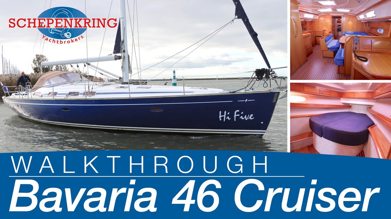 Продажа Bavaria 46 Cruiser | Прохождение яхты | @ Шепенкринг Лелистад | 4К
