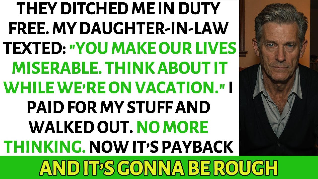 My Family Ditched Me At The Airport Like Garbage - Now They're Begging Me to Stop
