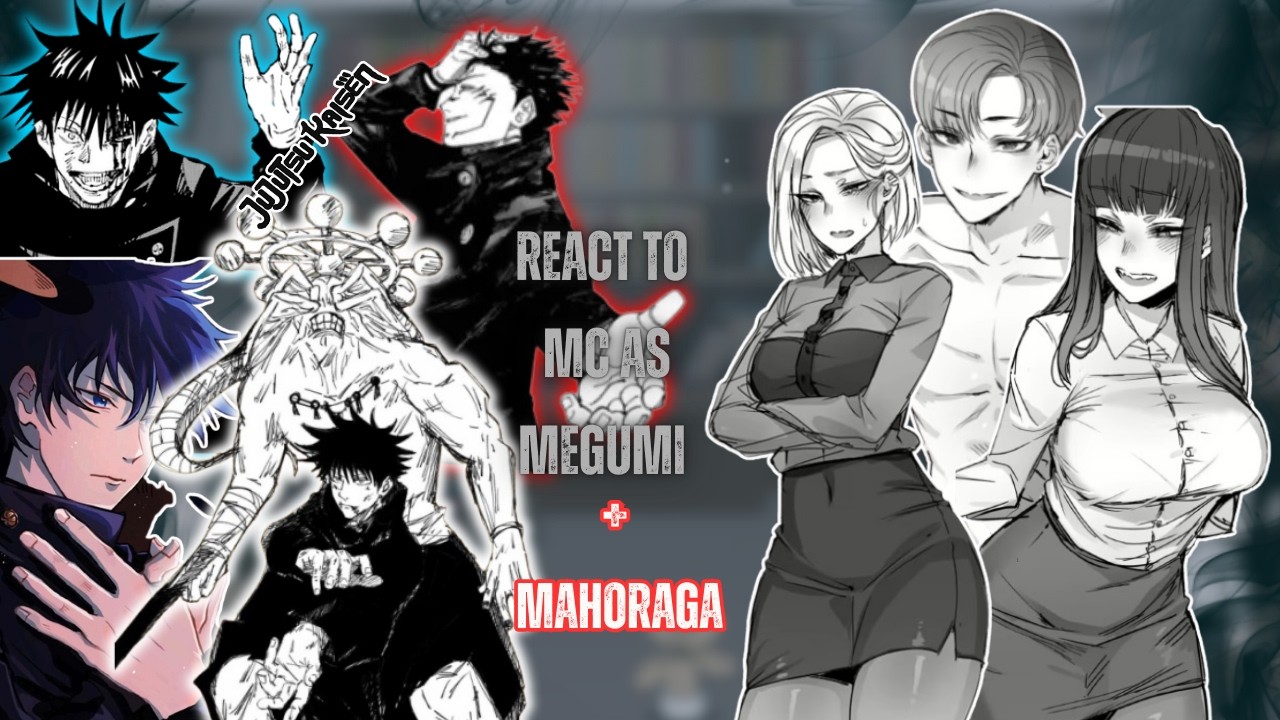 Why Are You Getting Out From There React to Mi-noo as Megumi/Mahoraga |Full| |JJK| - Gacha React| 🇺🇸