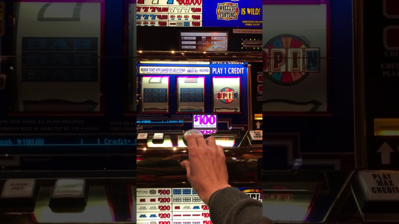 $100 Wheel of Fortune Slot Machine Hand Pay Jackpot on 1st Pull High Limit
