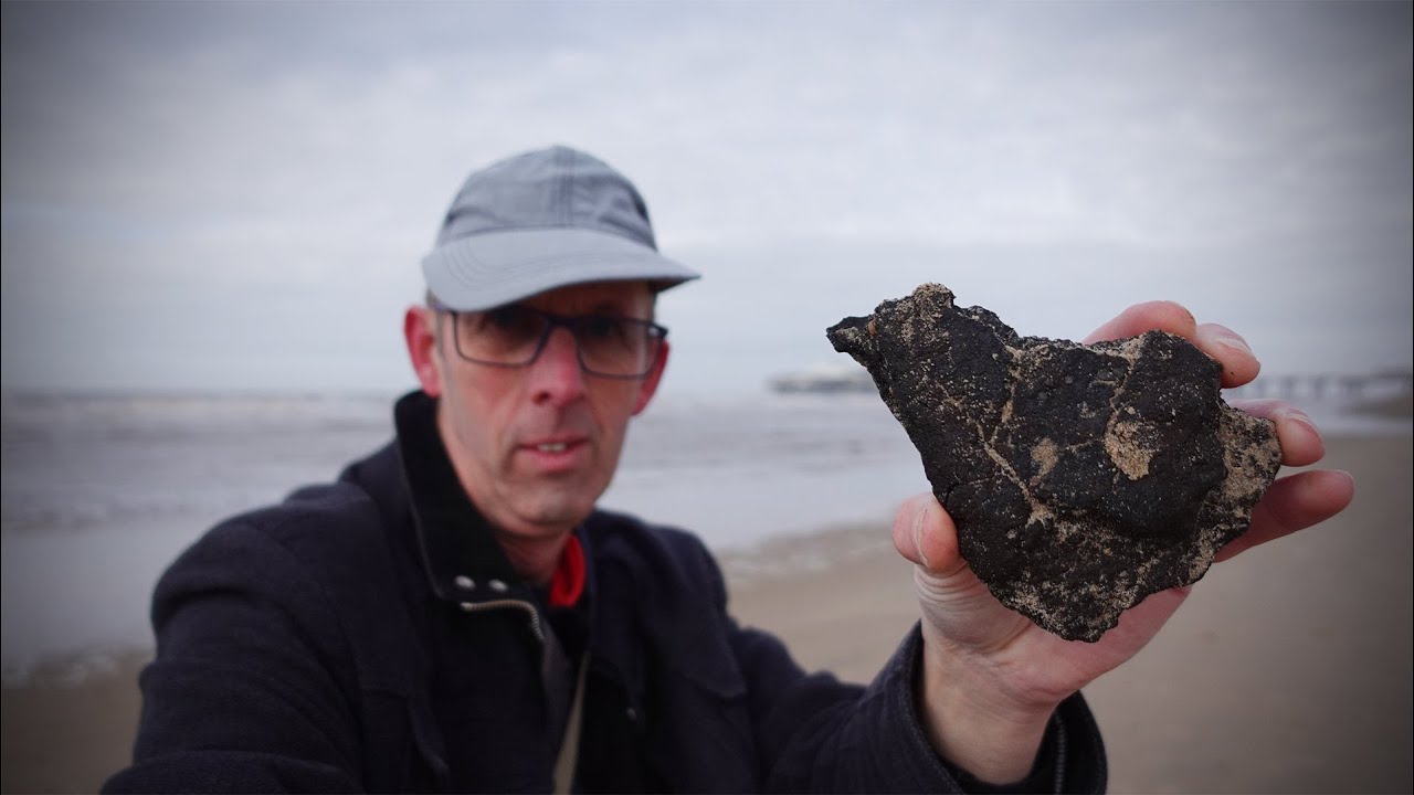 Did I find a Tar Ball on Blackpool Beach?
