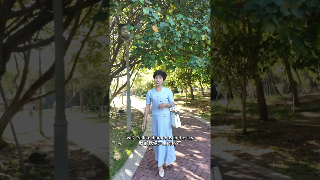 💎 Chaoshan Auntie Sings Rihanna&rsquo;s &ldquo;Diamonds&rdquo; | Unexpected Elegance by the Lake ✨ @MrBeast