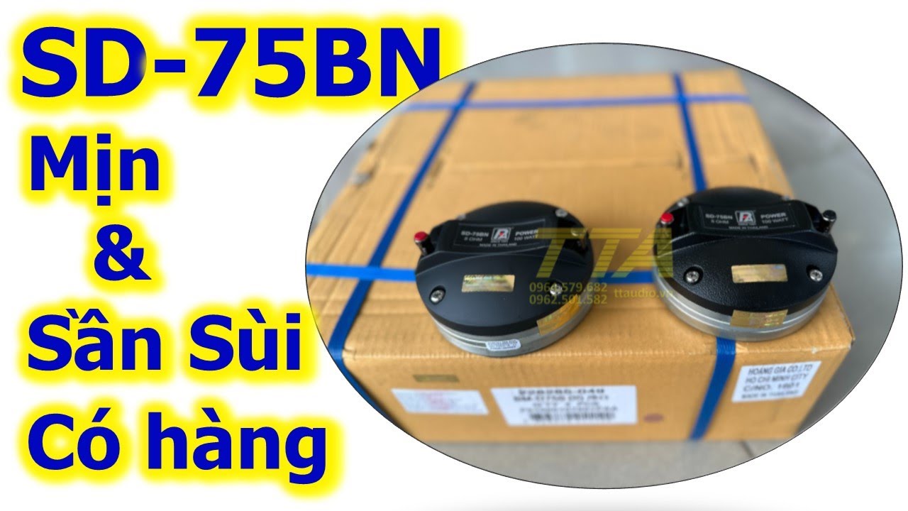 Treb Paudio SD-75BN