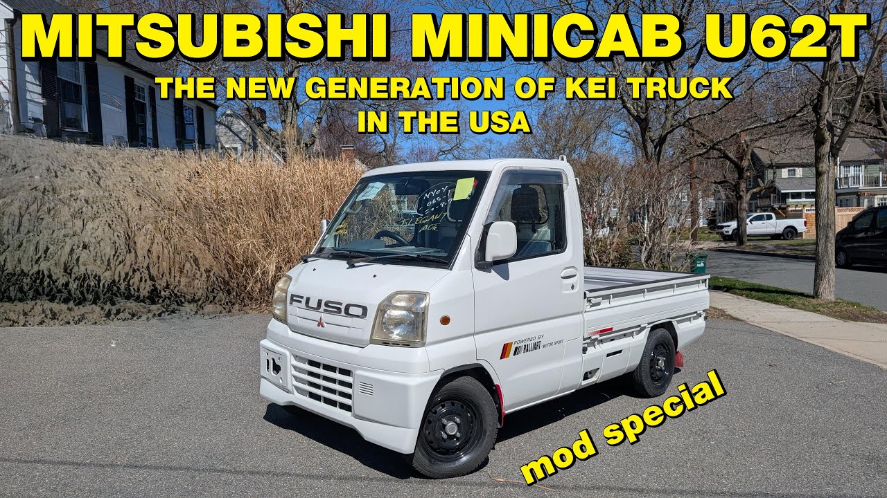 Mitsubishi Minicab U62T - Ralliart? no but it looks badass though - New gen kei trucks in USA