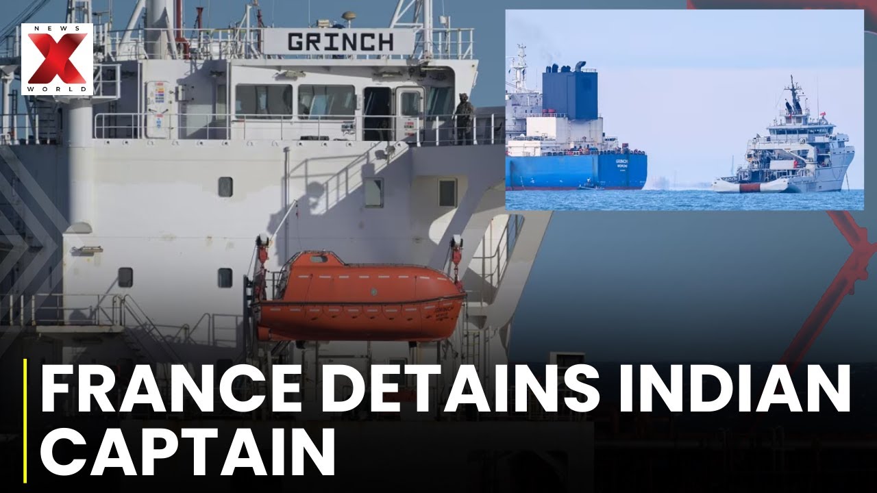 Indian Captain Held After France Seizes Suspected Russian Shadow Tanker | NewsX World