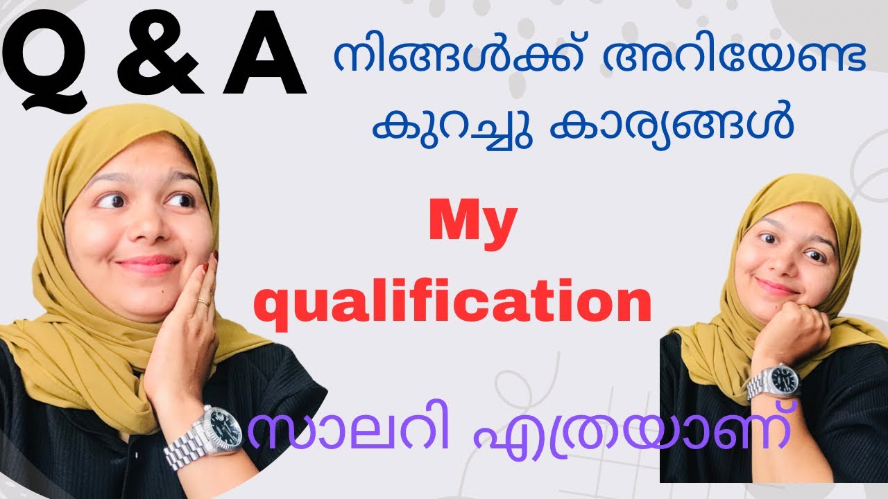 Q & A😄നിങ്ങൾക്ക് അറിയേണ്ടതെല്ലാം💁
