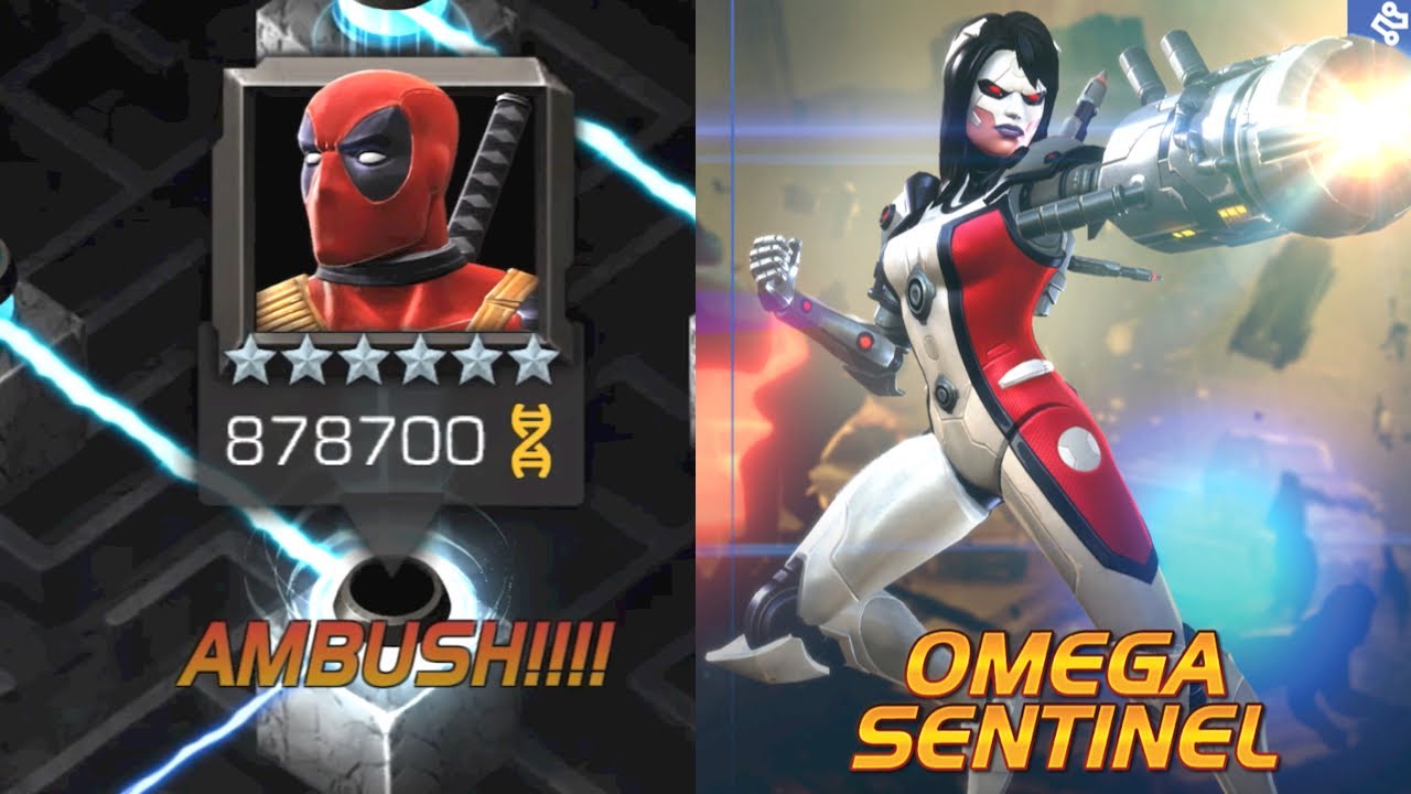 Rank 3 Omega Sentinel Solos Abyss Deadpool - Insane DOT! | Marvel Contest of Champions