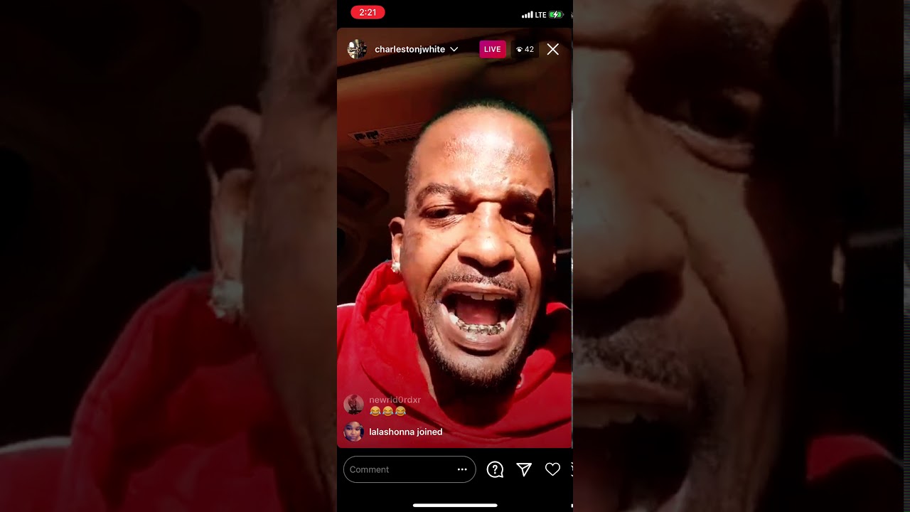 Charleston White GOES OFF on IG Live Part 1 &ldquo;must watch&rdquo;