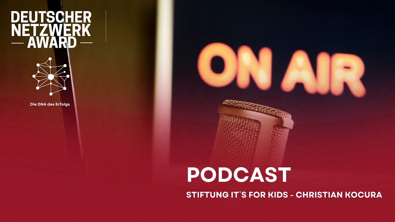 🎙️ DNA Podcast – Christian Kocura | Stiftung It’s for Kids