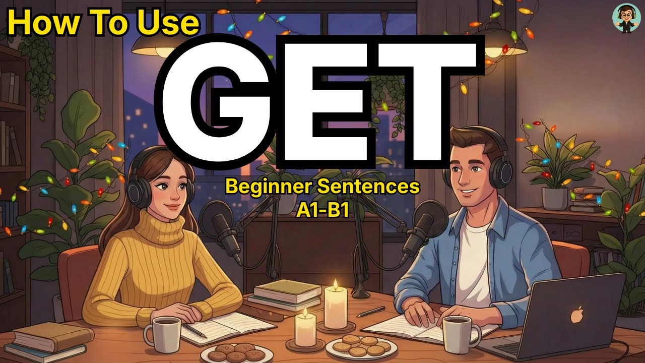 GET in English Explained Simply | One Word, Many Meanings (A1–B1)