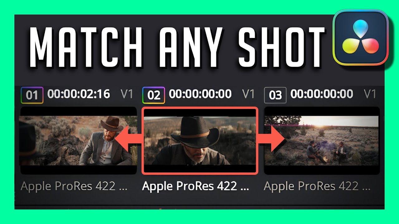 Как сопоставлять цвета в DaVinci Resolve для начинающих