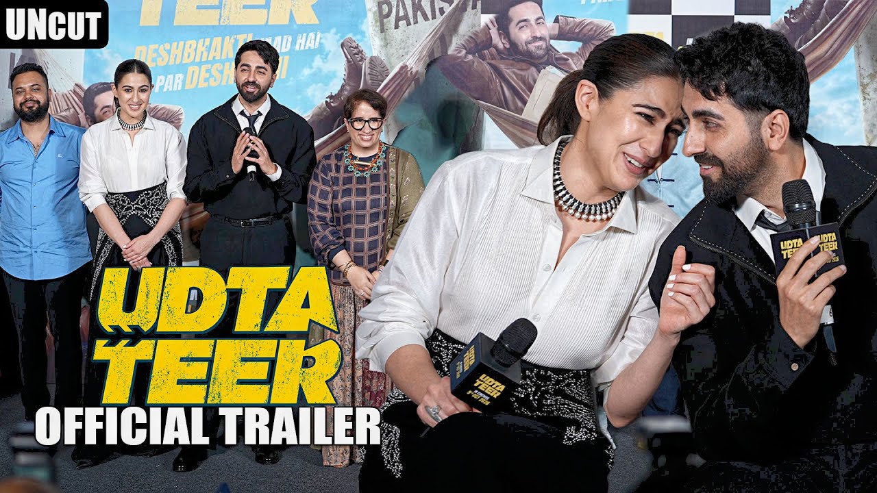 UNCUT - Udta Teer | Official Trailer Launch | Ayushmann Khurrana & Sara Ali Khan