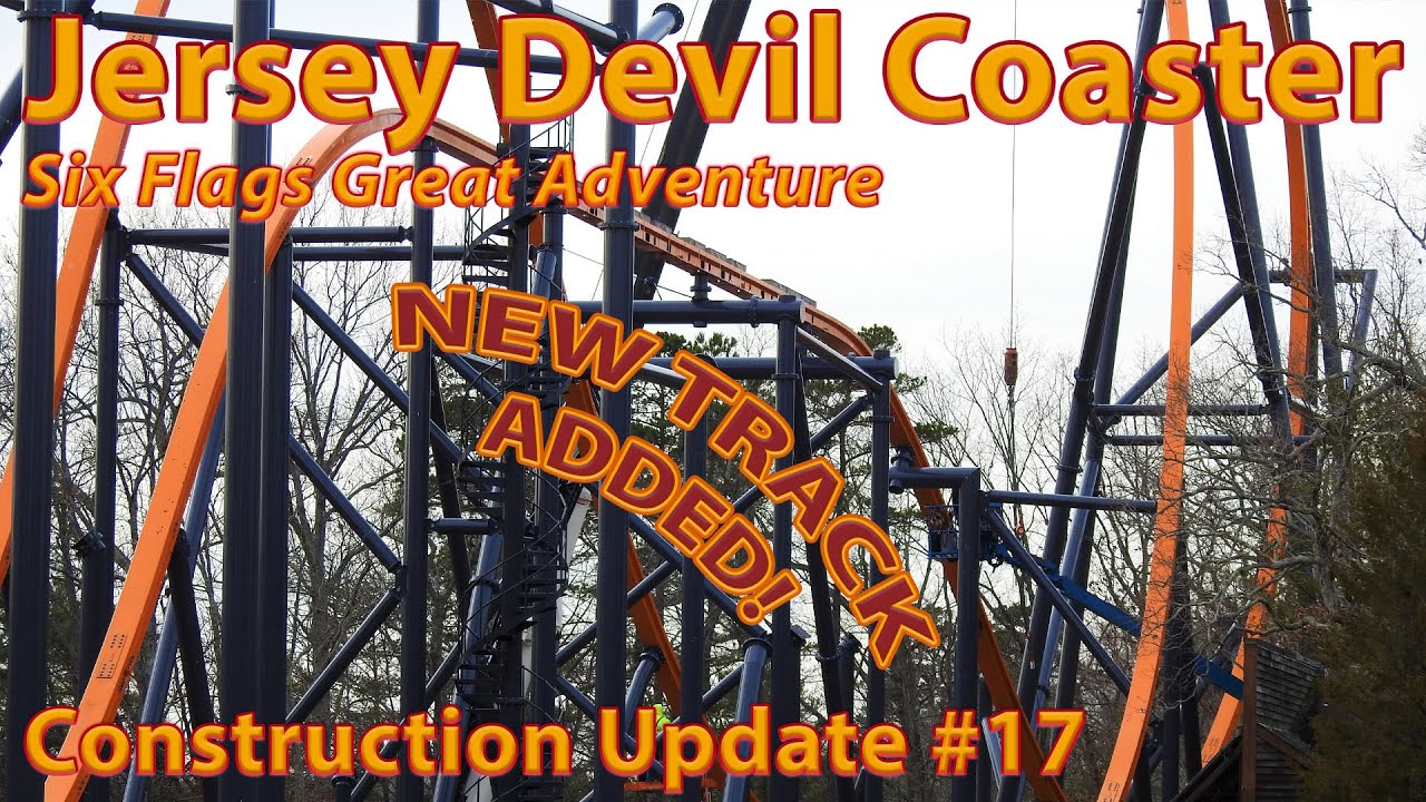 Jersey Devil Coaster | Construction Update #17 | Six Flags Great Adventure | December 2020