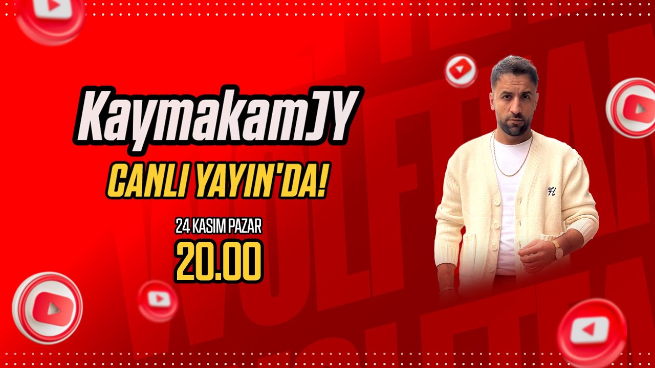 KaymakamJY ile Wolfteam Yayını! I Pazar I 20.00