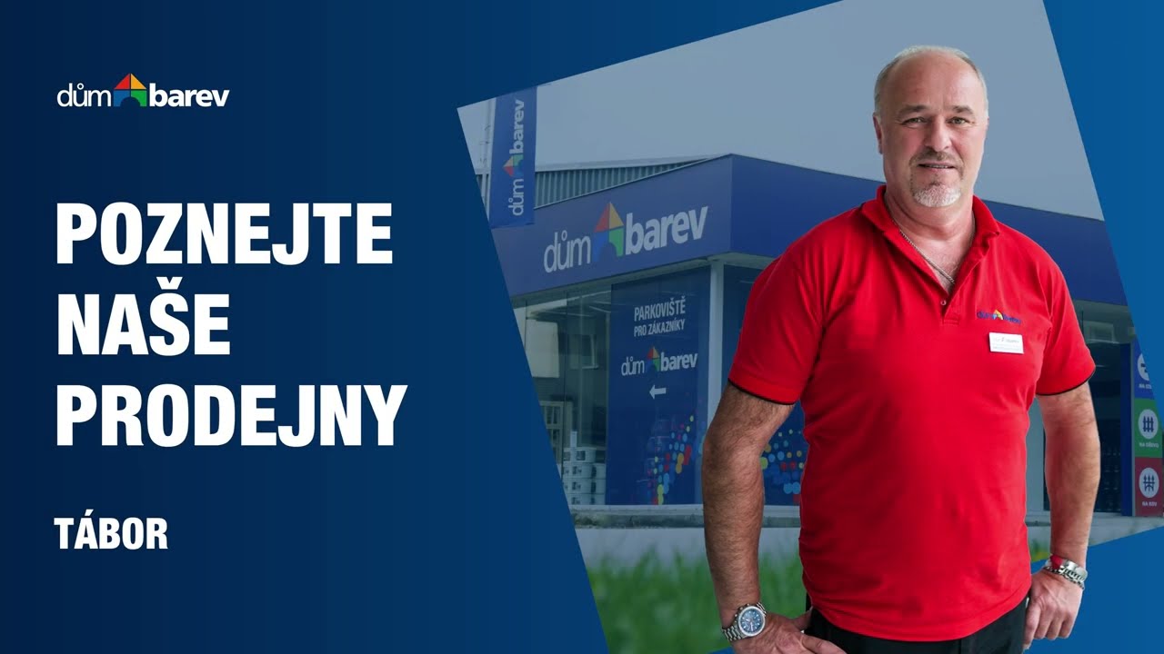 Poznejte na&scaron;e prodejny Dům barev - T&aacute;bor | Dům barev