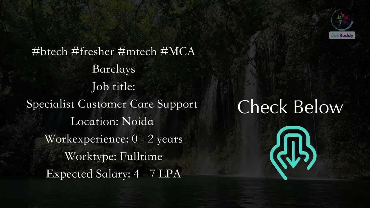 Specialist Customer Care Support (Barclays)