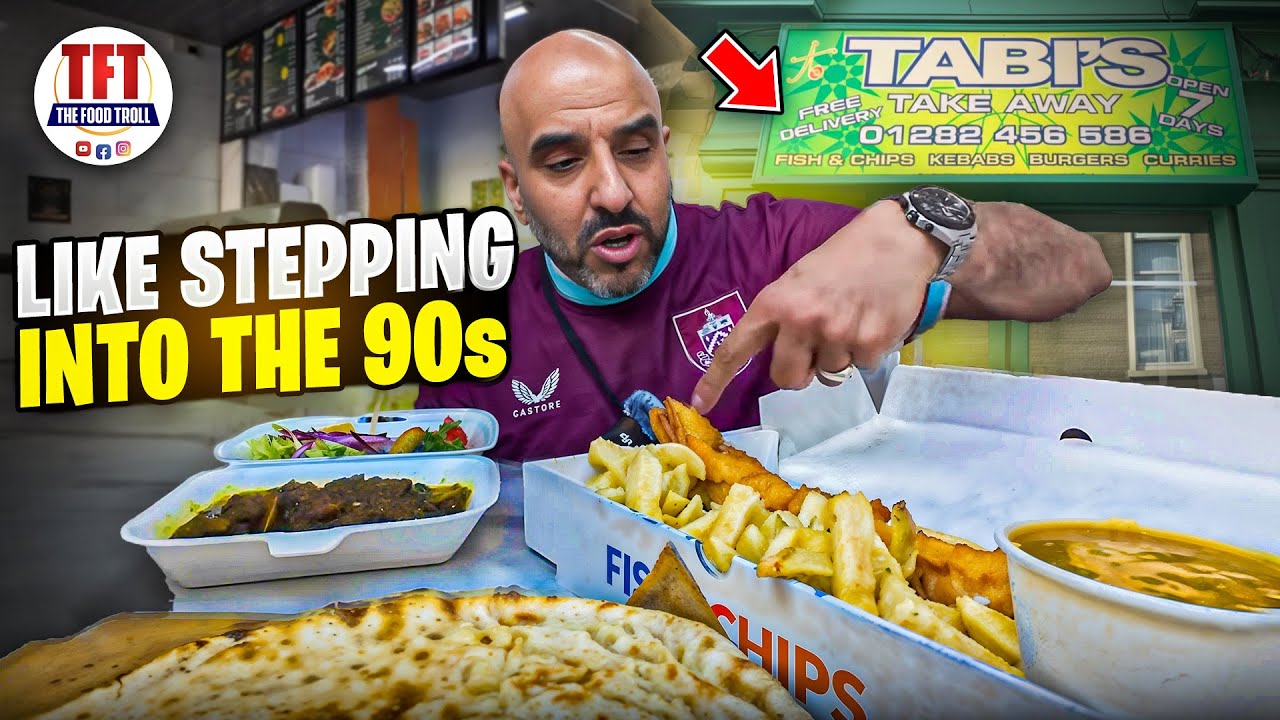 A TRUE Old-SCHOOL TAKEAWAY | Tabi&rsquo;s Burnley | FOOD REVIEW