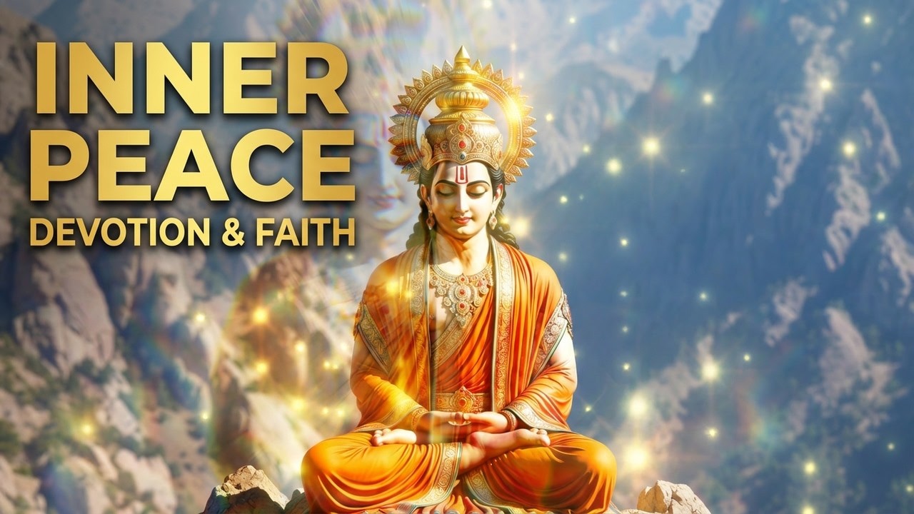 Alone with God  Shrimat Bhajan #AkeleMeinKhudaKeSaath#MeditationMusic #YogaMusic #SpiritualIndia