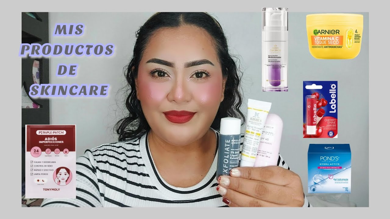 Mis productos de SKINCARE que estoy usando de momento 😊