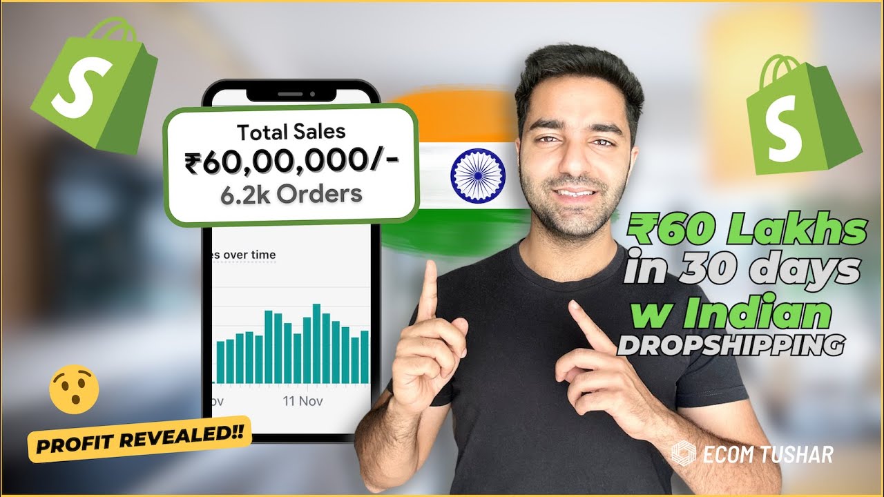 ₹60 Lakhs in 30 Days w/ Indian Dropshipping FULL CASE STUDY (PRODUCT & PROFIT REVEALED!)