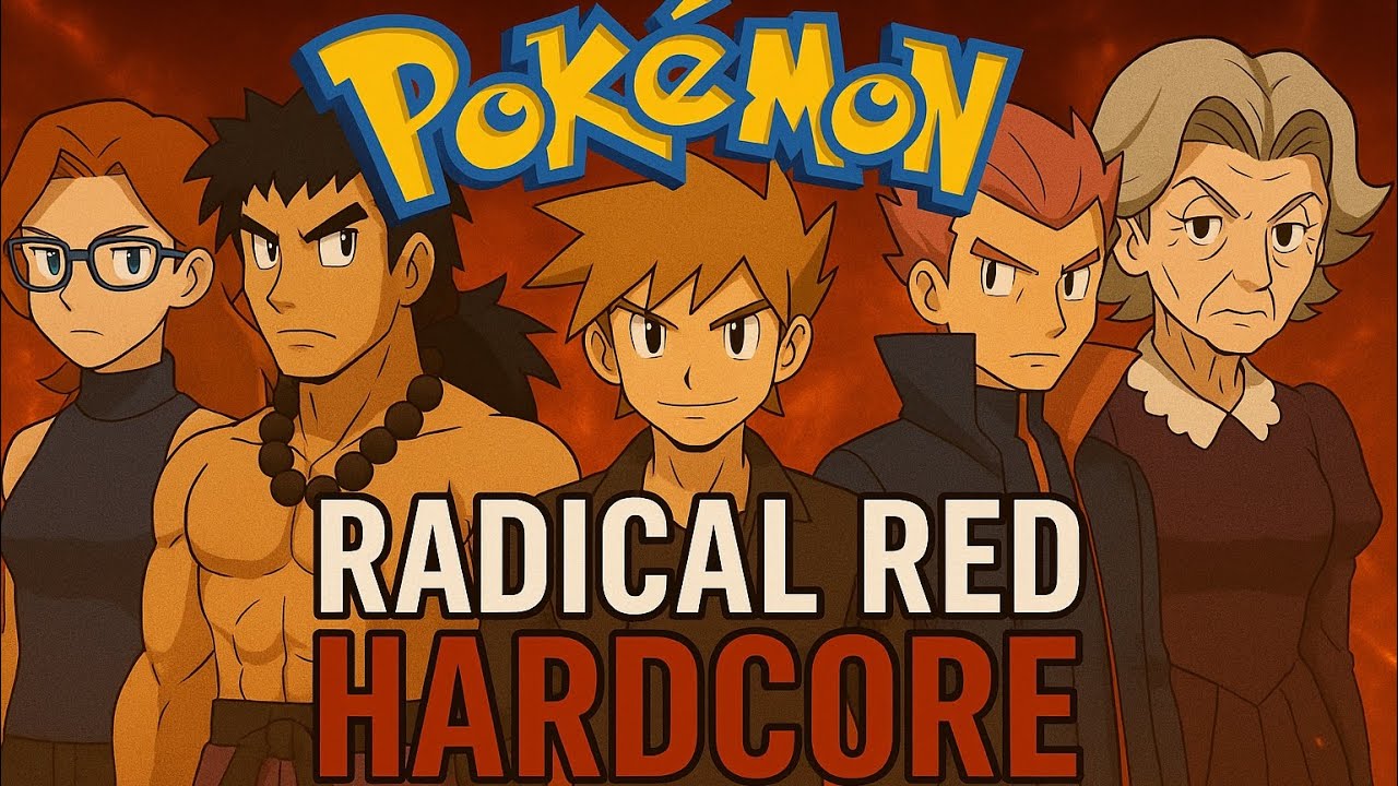 Pokemon Radical Red Hardcore 4.1 - Elite 4 + Champion