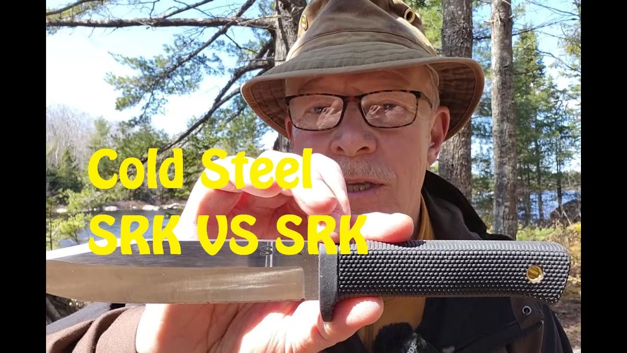 Cold Steel SRK SK5 против Cold Steel SRK 3V