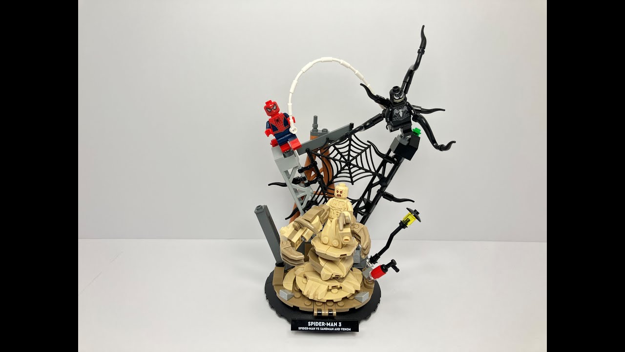 LEGO Marvel Super Heroes 76334 Epic Battle:  Spider-Man vs. Sandman Speed Build