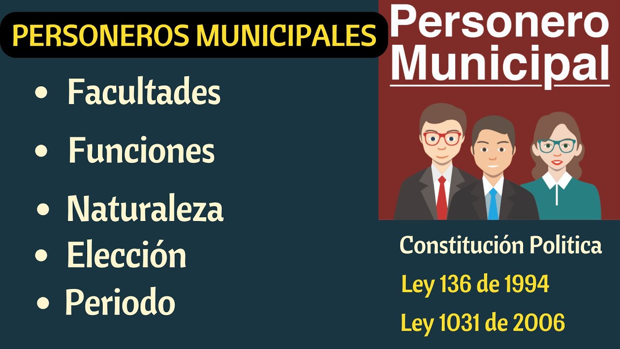 NATURALEZA NORMATIVA Y CONSTITUCIONAL DE LOS PERSONEROS MUNICIPALES