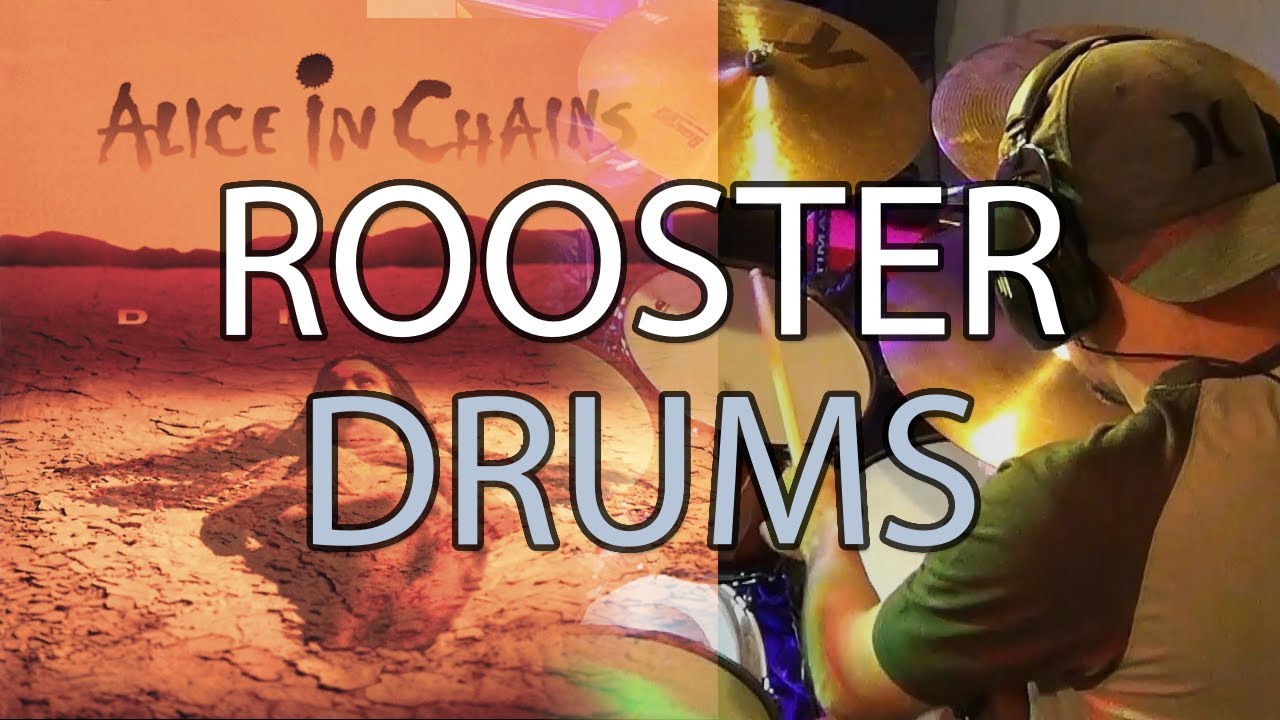 Alice in Chains' Rooster: A Hard-Hitting Grunge Drum Cover