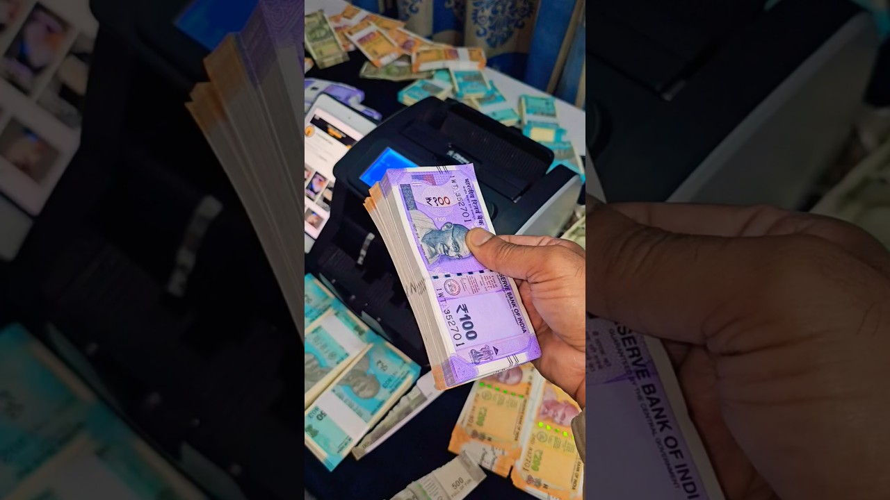 Fake notes vs. counting machine &ndash; who wins? 🤔💸 #Shorts