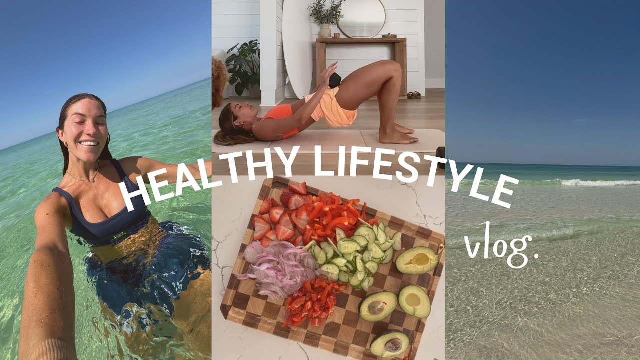 weekly vlog: healthy habits, recipes & skin/haircare favs