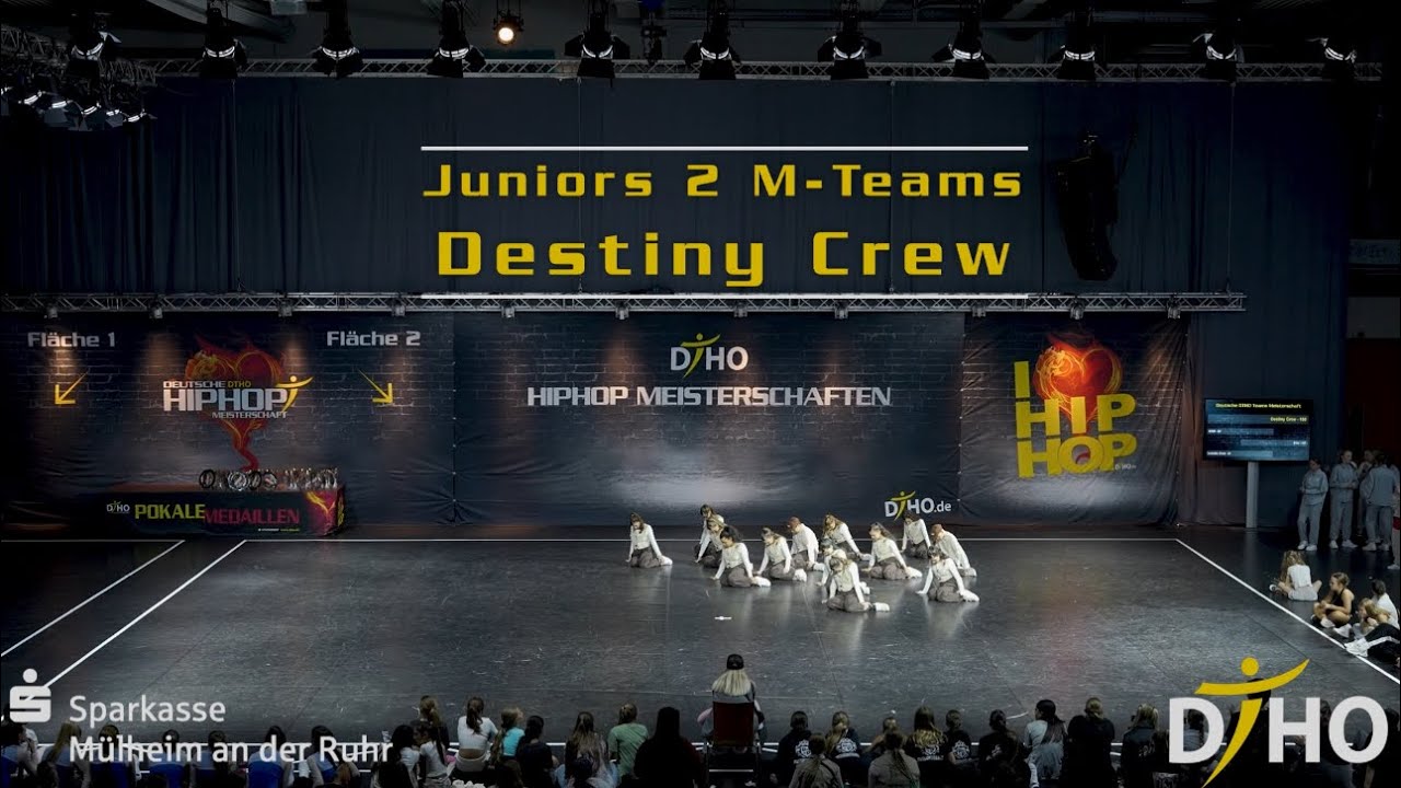Destiny Crew- Passion for Dance | 1. Platz- Juniors 2 M-Teams A-Reihe HipHop