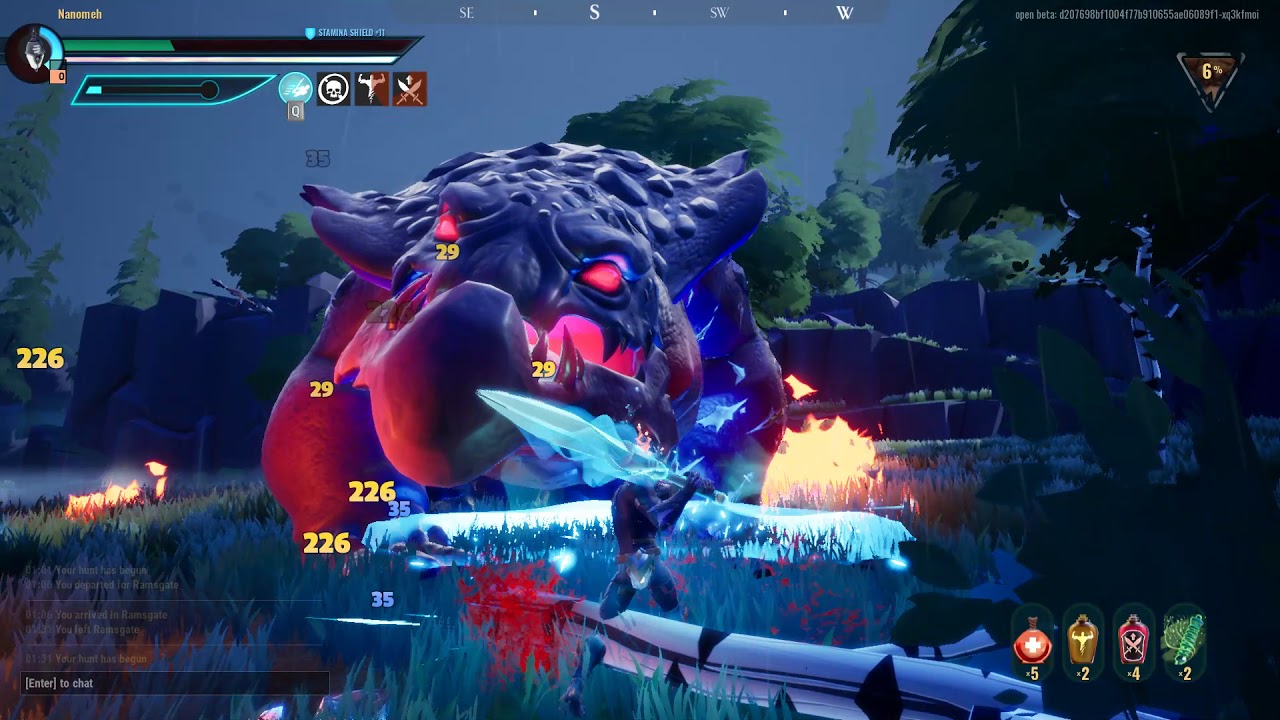 Dauntless Easyest build to broke parts