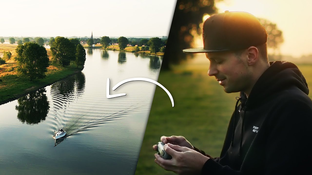 Mooie DRONE BEELDEN filmen in 5 minuten (achter de schermen)