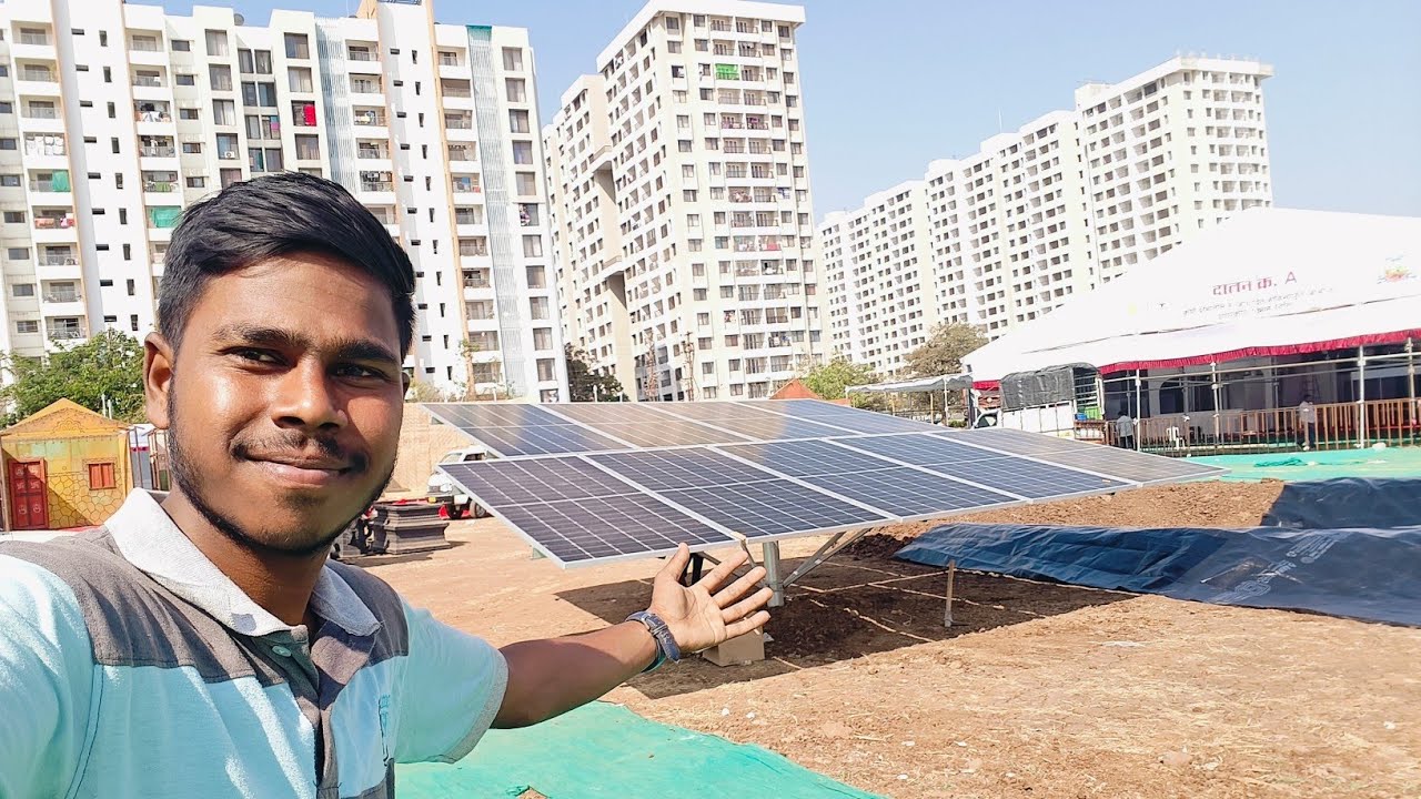 Aaj aami aalo Ecozon solar pump ❤️ installation karayla 💫🙌 Nashik krushi kumbh sohala ❤️🌎 ||