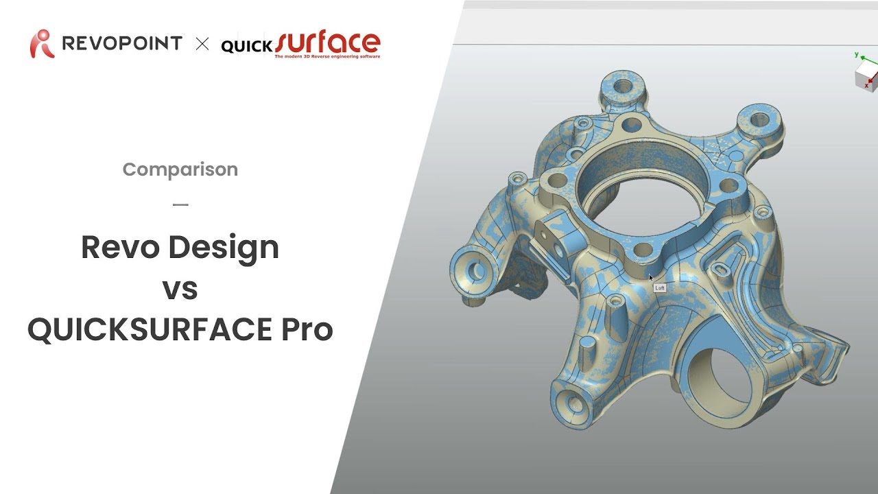 Revopoint x Quicksurface | Difference between Revo Design & QUICKSURFACE Pro