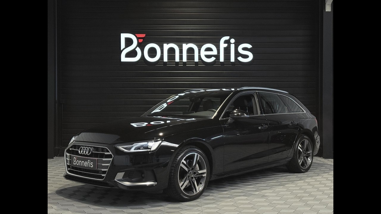 Présentation et essai routier d'une AUDI A4 AVANT 40 TDI 204Ch S tronic 7 Design, OPTIONS