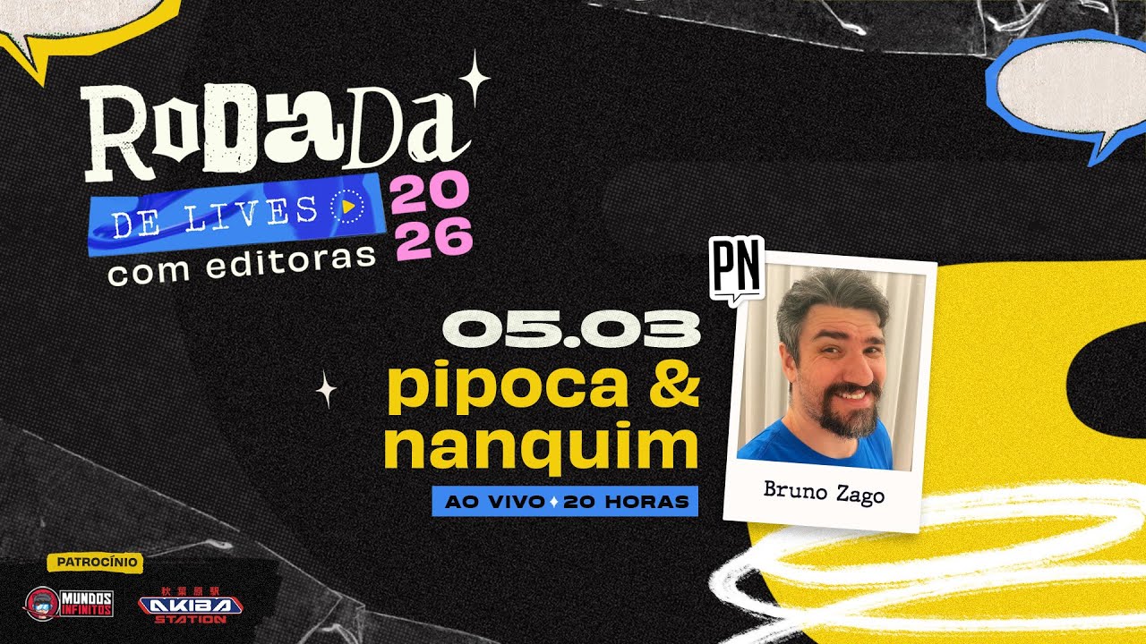 RODADA DE LIVES 2026 | Pipoca & Nanquim 👀 Desvendendo o 2026 da PN