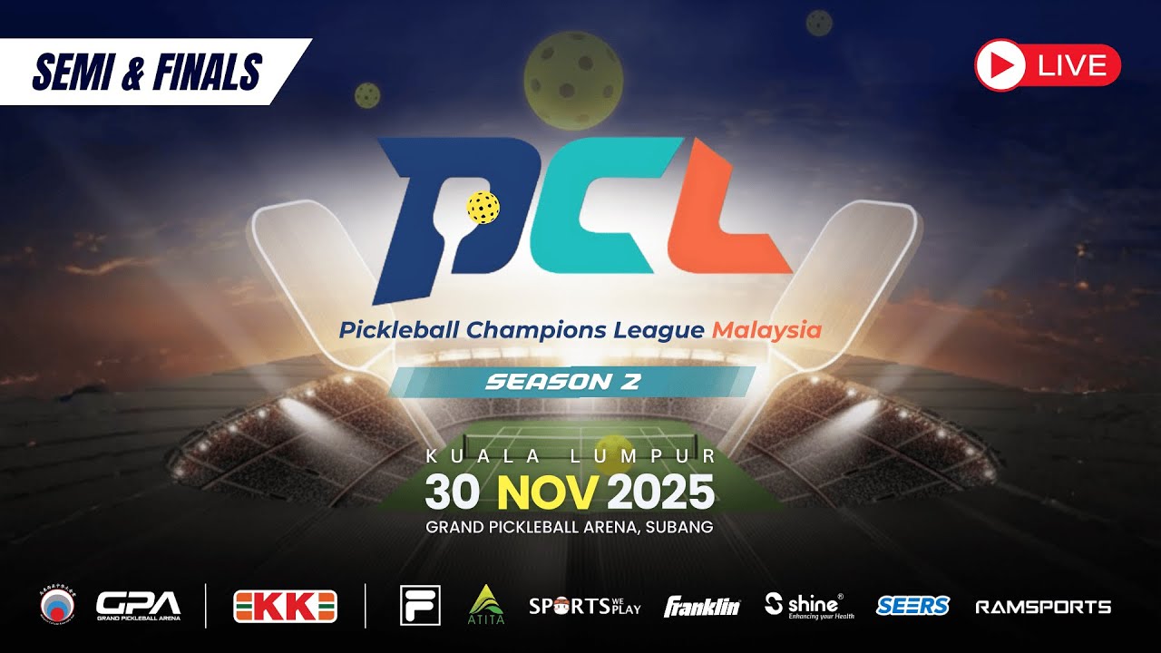 Pickleball Champions League Malaysia ( Kuala Lumpur Session ) - Semi & Finals
