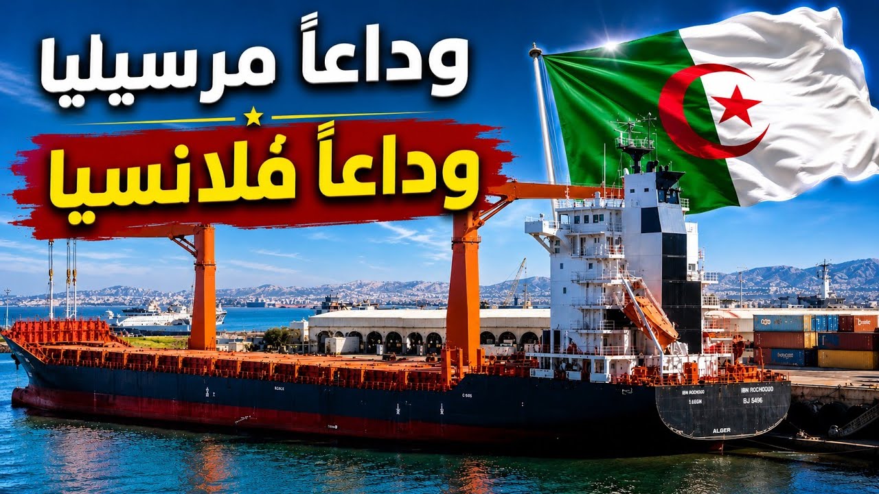 وداعاً لموانئ أوروبا.. كيف استعادت الجزائر سيادتها البحرية عبر ميناء جن جن؟