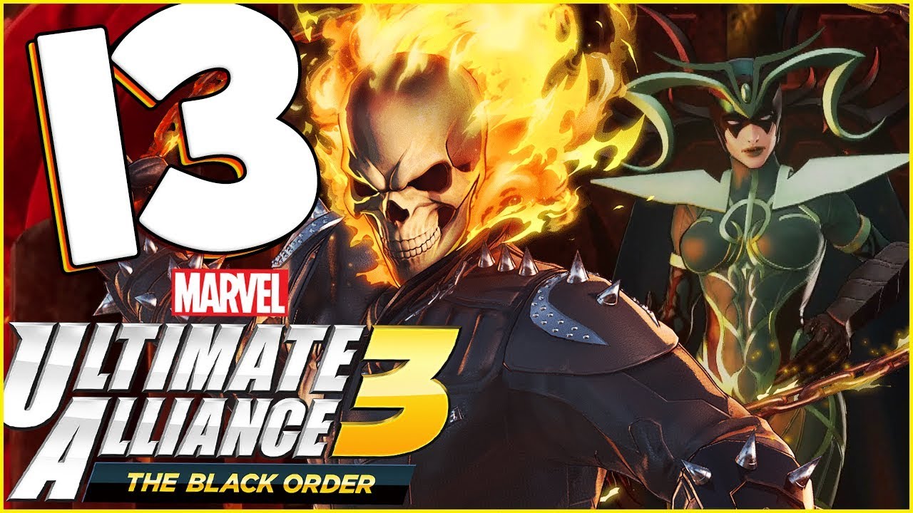Marvel Ultimate Alliance 3: The Black Order Walkthrough Part 13 Hela Queen of the Dead (co-op)